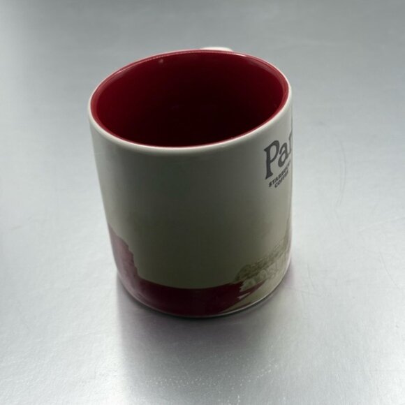 2015 Starbucks Paris Mini Demi Cup Espresso Coffee 3 oz Eiffel Tower Tiny Flaw - Picture 4 of 10